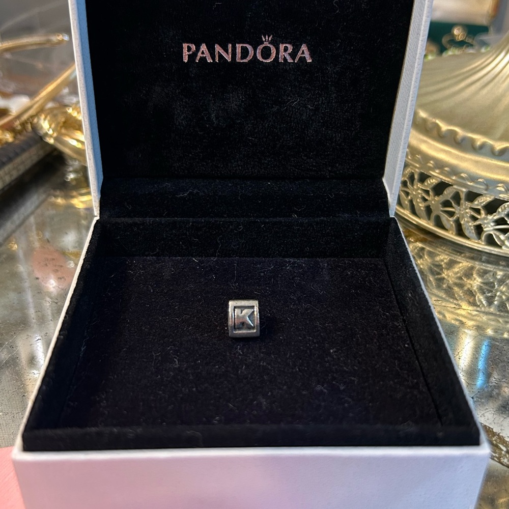 Pandora K Initial Charm